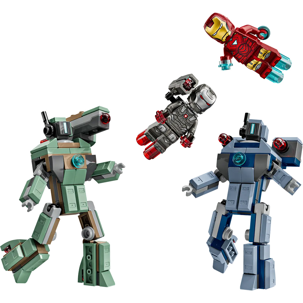 LEGO® Marvel: Iron Man i War Machine kontra drony Hammera (76320) kép 3