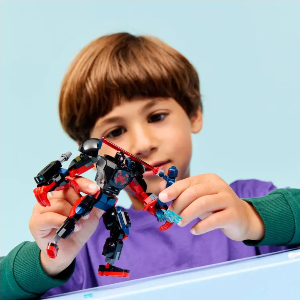 LEGO® Marvel: Miles Morales kontra Spider-Man 2099 robot (76337) kép 4