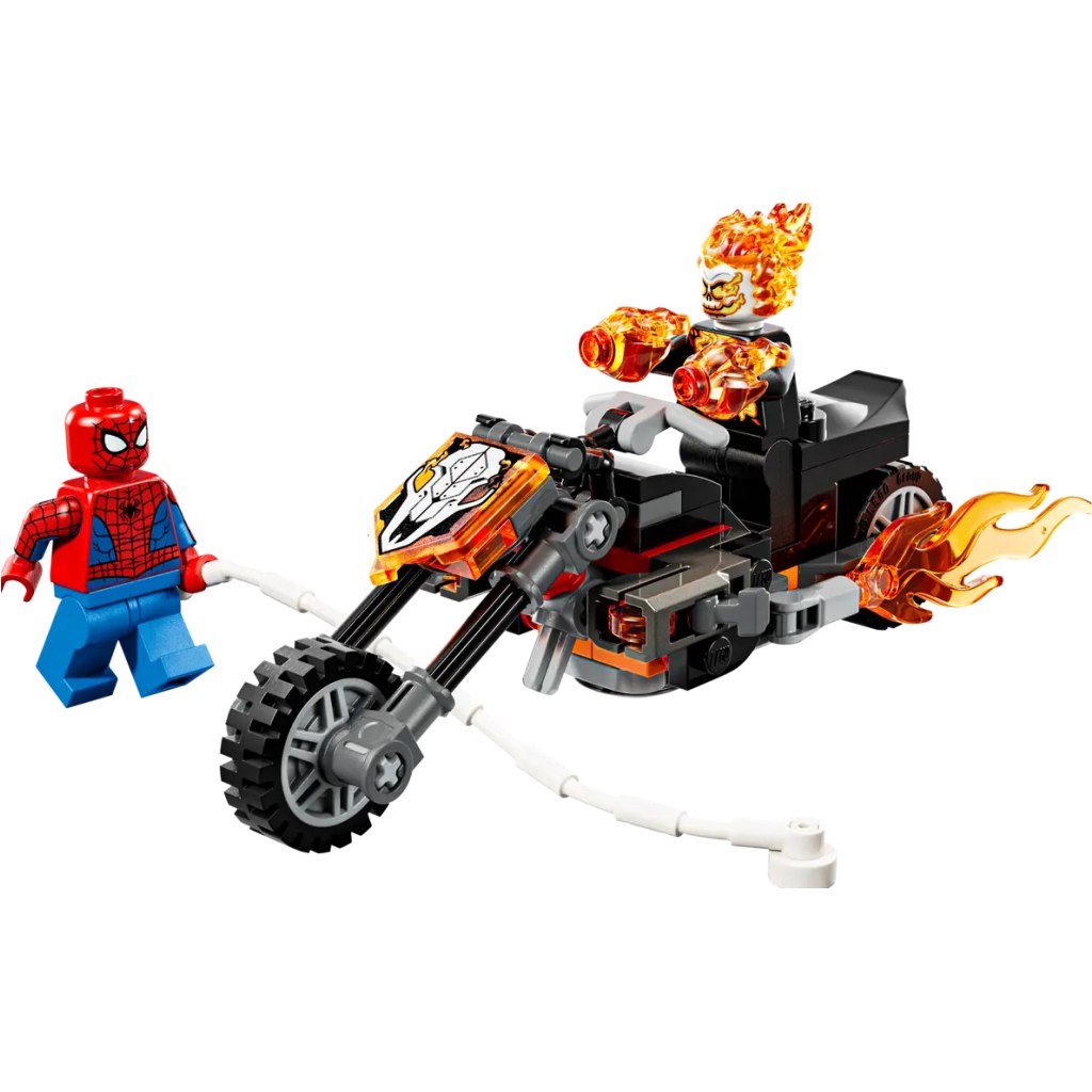 LEGO® Marvel: Spider-Man kontra Ghost Rider na motocyklu (76335) kép 2
