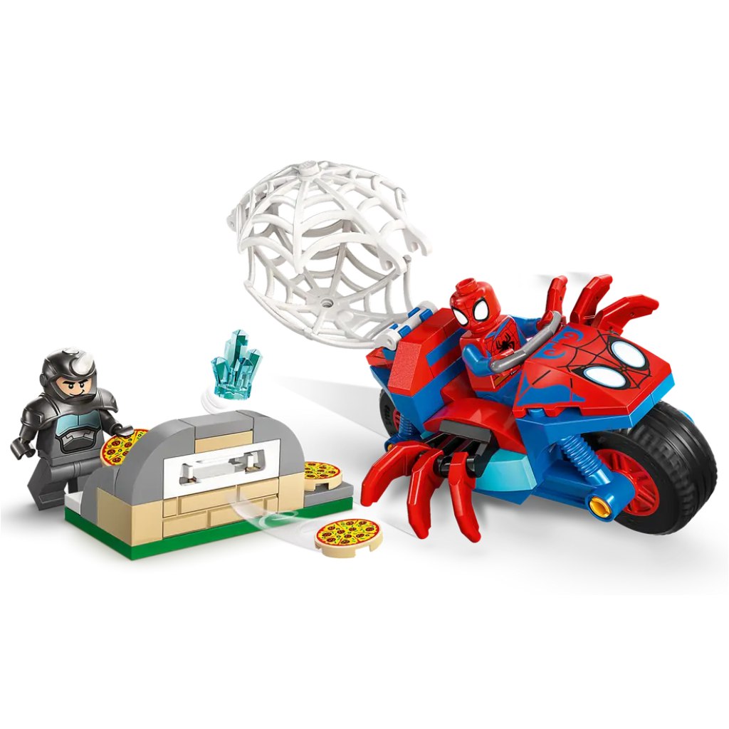 LEGO® Marvel: Spider-Man na motocyklu kontra Rhino (11206) kép 2
