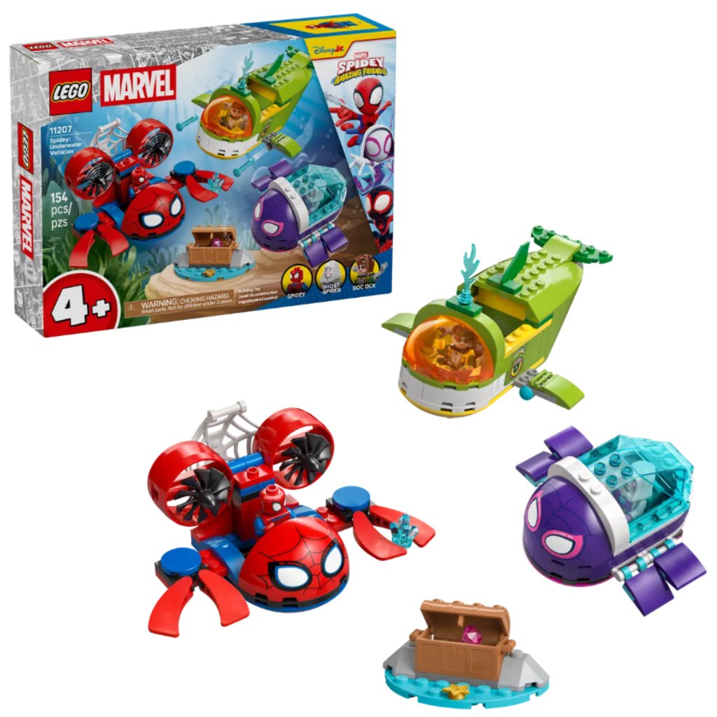 LEGO® Marvel: Spider-Man: pojazdy wodne (11207) kép 1