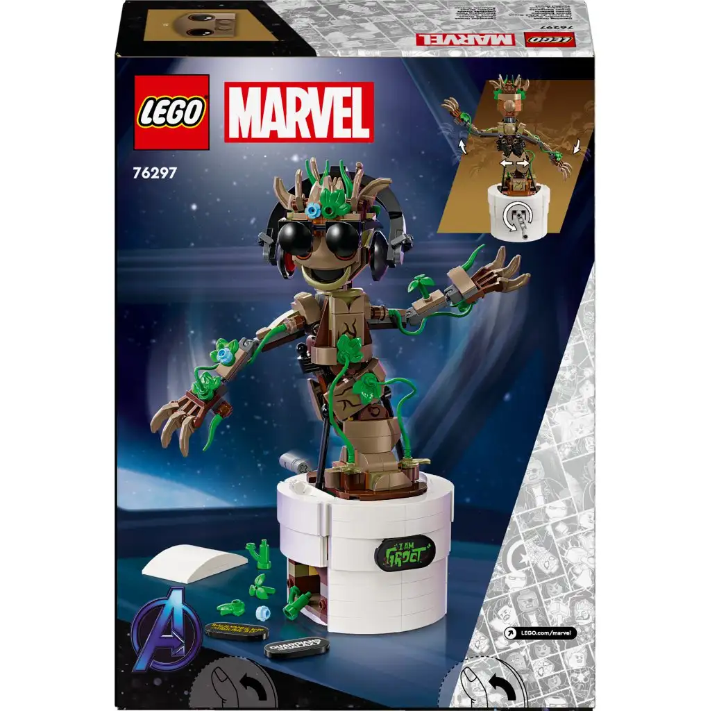 LEGO® Marvel: Tańczący Groot (76297) kép 5