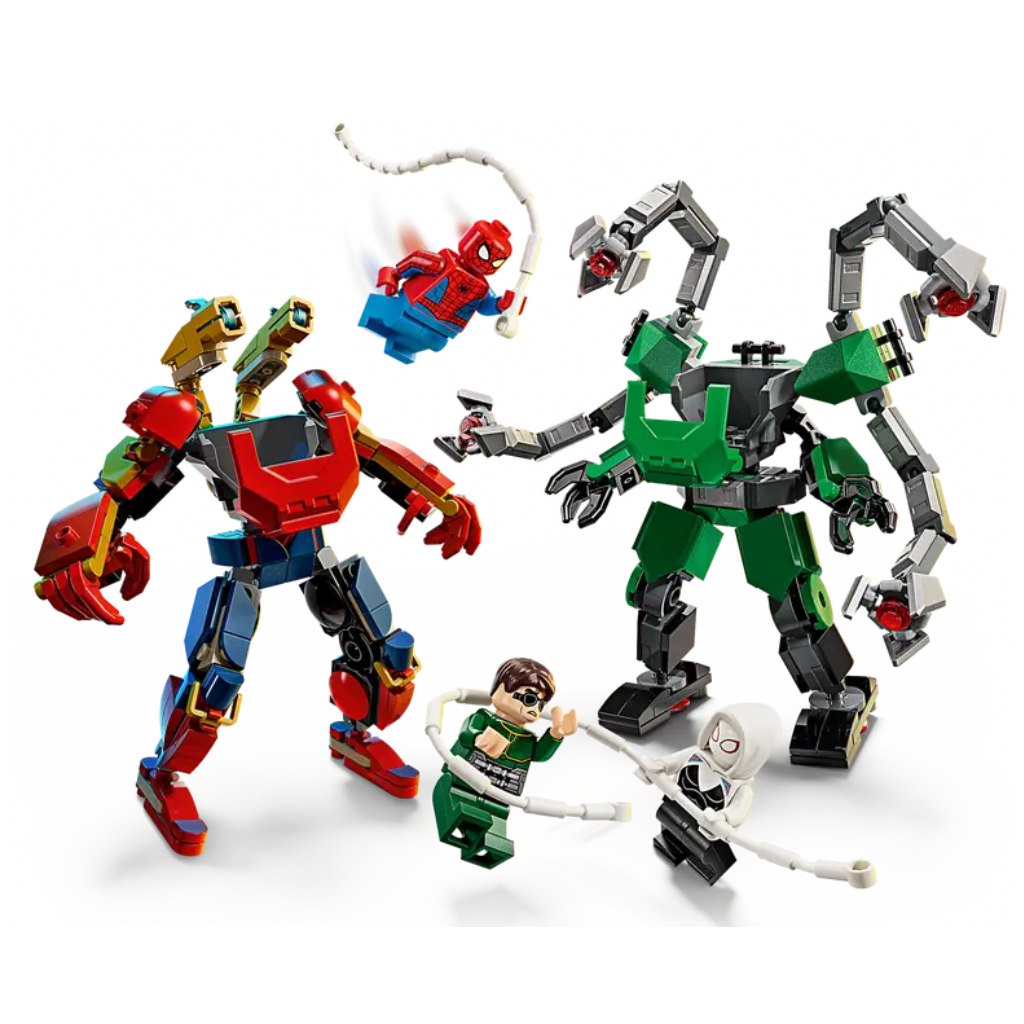 LEGO® Marvel: Walka robotów: Spider-Man kontra Doktor Octopus (76338) kép 3