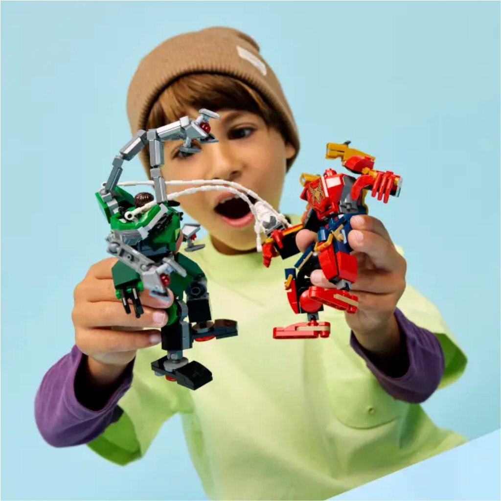 LEGO® Marvel: Walka robotów: Spider-Man kontra Doktor Octopus (76338) kép 4