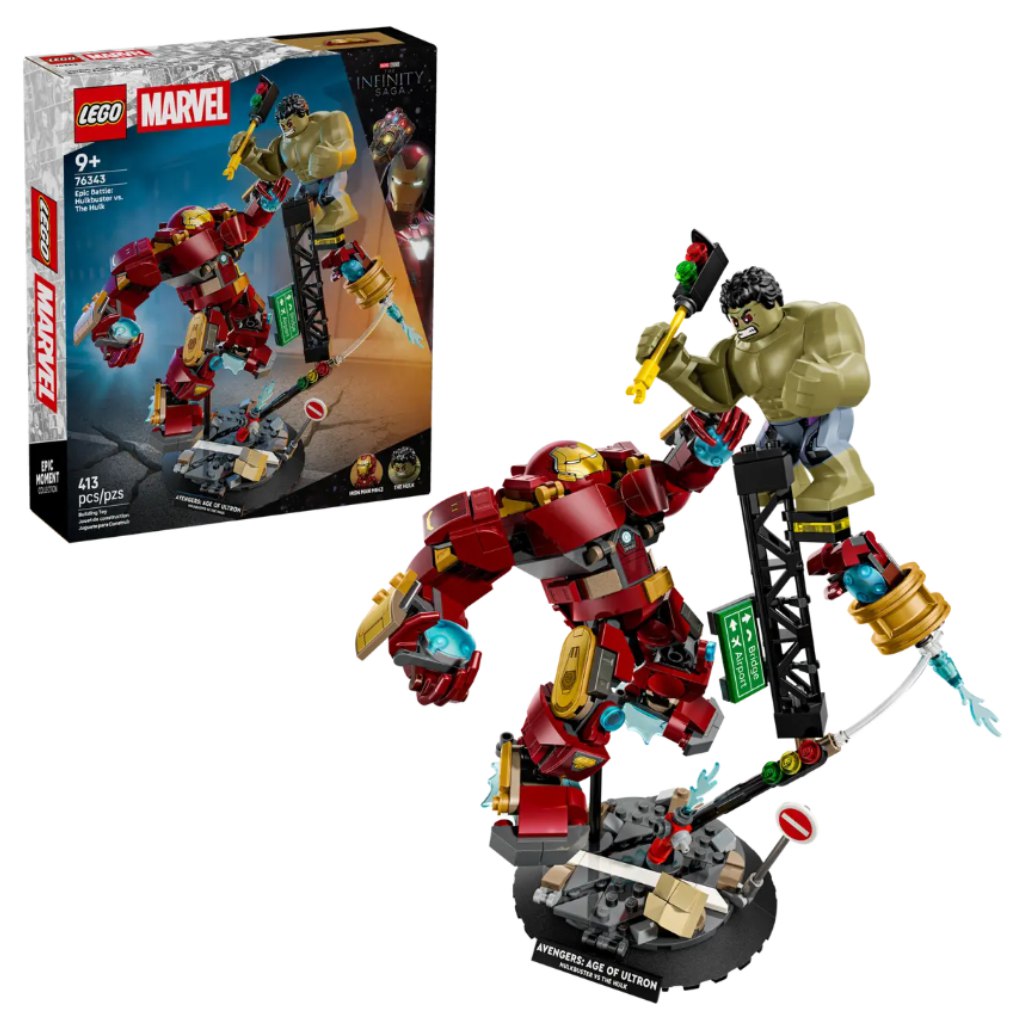 LEGO® Marvel: Wielka bitwa Hulkbustera i Hulka (76343) kép 1
