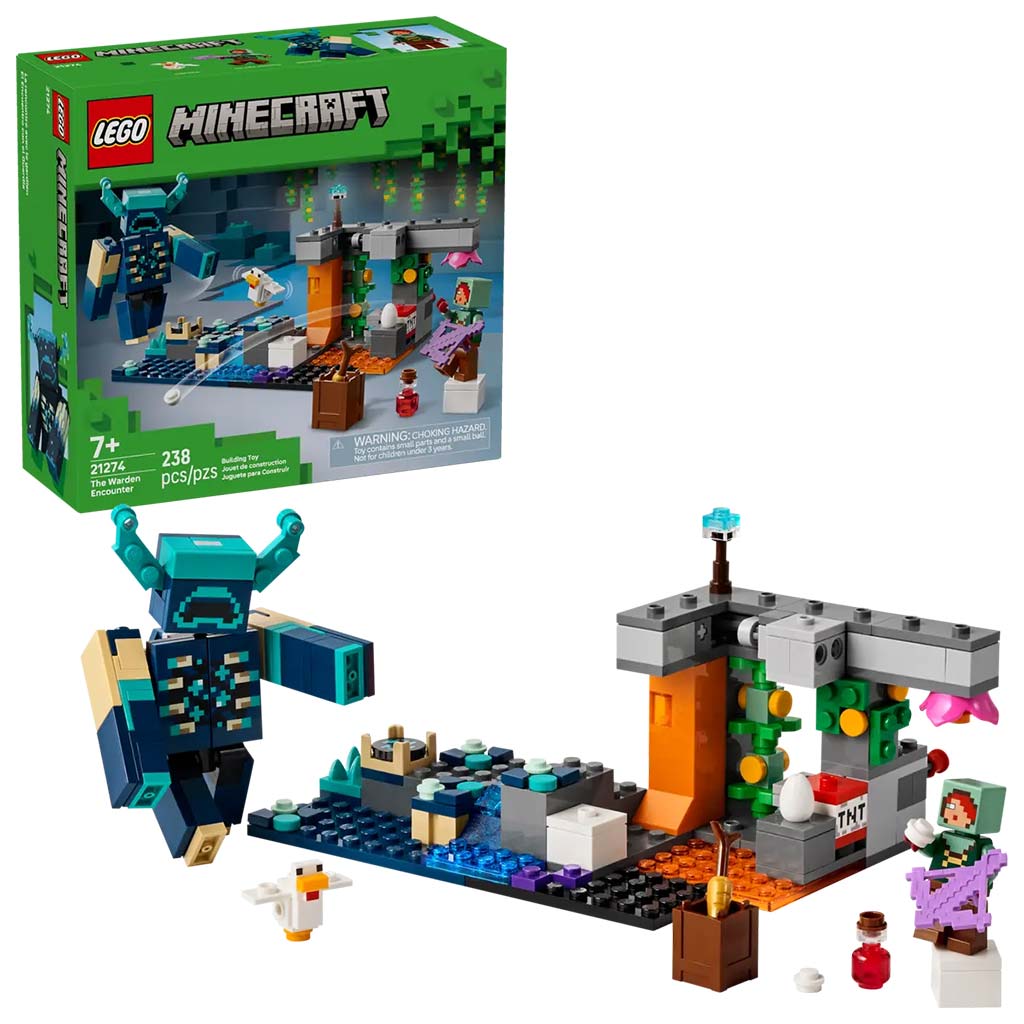 LEGO® Minecraft: Spotkanie ze Strażnikiem (21274) kép 1