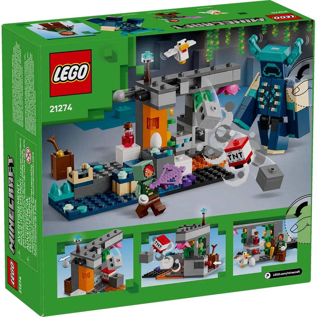 LEGO® Minecraft: Spotkanie ze Strażnikiem (21274) kép 2