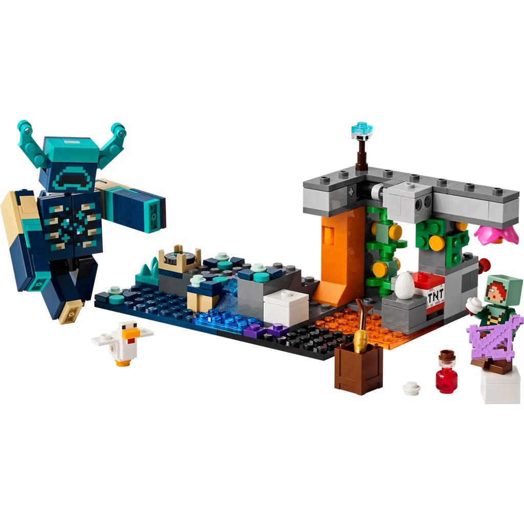 LEGO® Minecraft: Spotkanie ze Strażnikiem (21274) kép 3