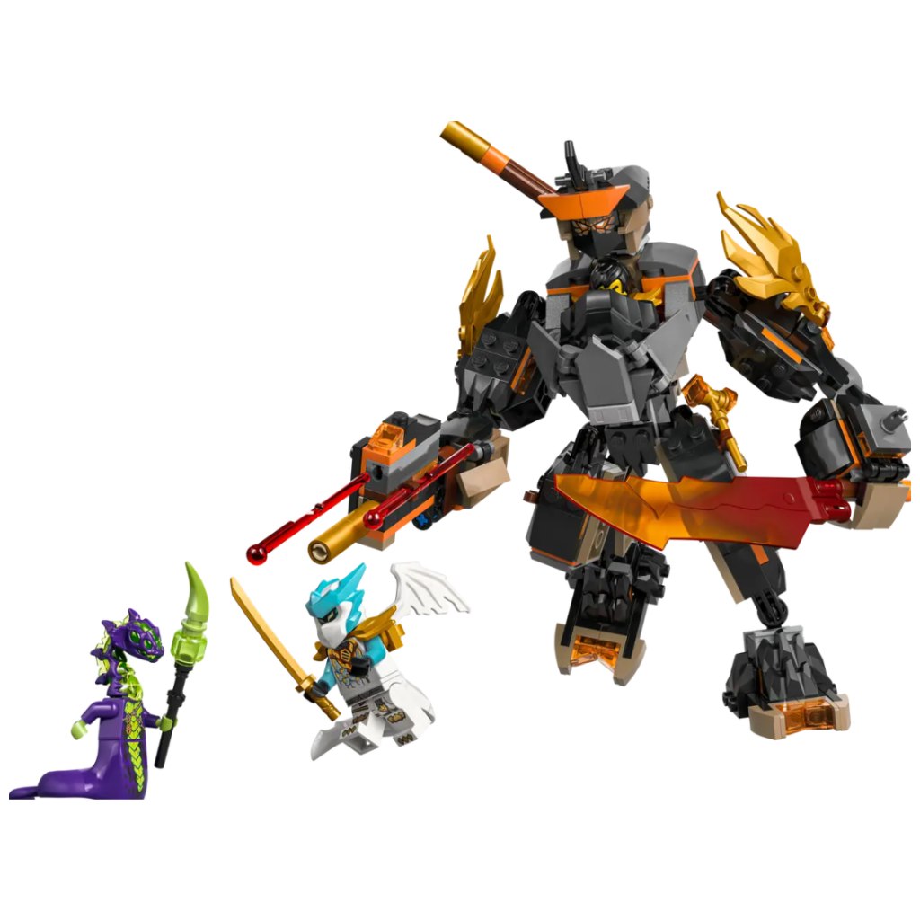 LEGO® Ninjago: Akcyjny robot Cole’a i Smok Zane’a (71854) kép 2