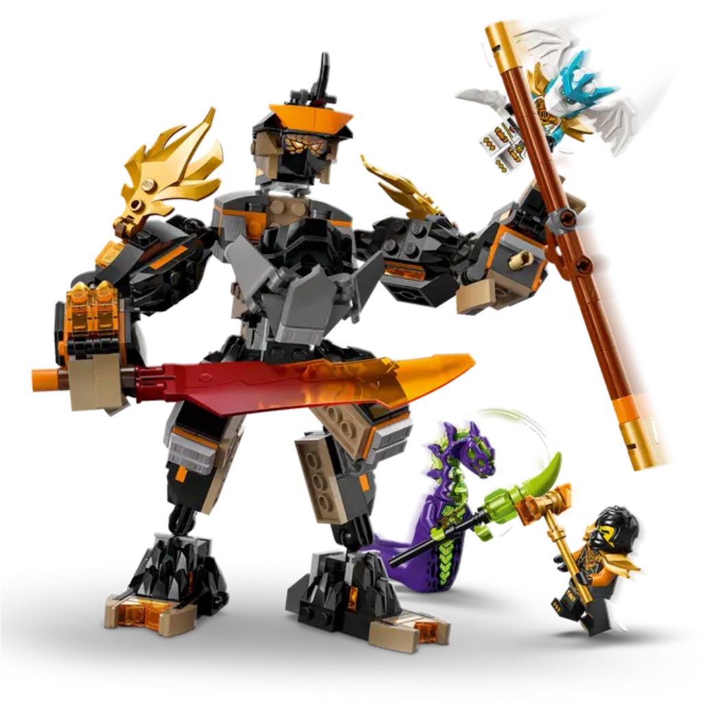 LEGO® Ninjago: Akcyjny robot Cole’a i Smok Zane’a (71854) kép 3