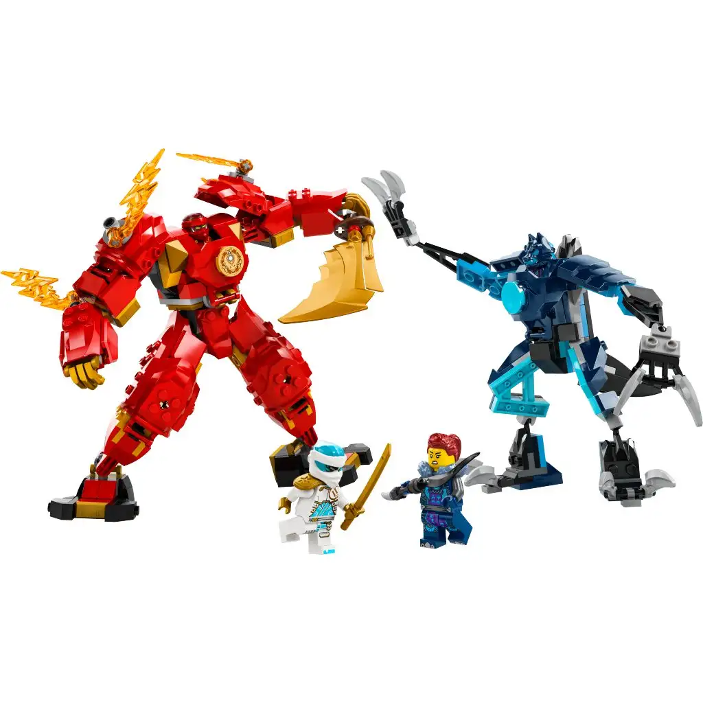 LEGO® Ninjago: Elementalny ognisty robot Kai (71808) kép 2