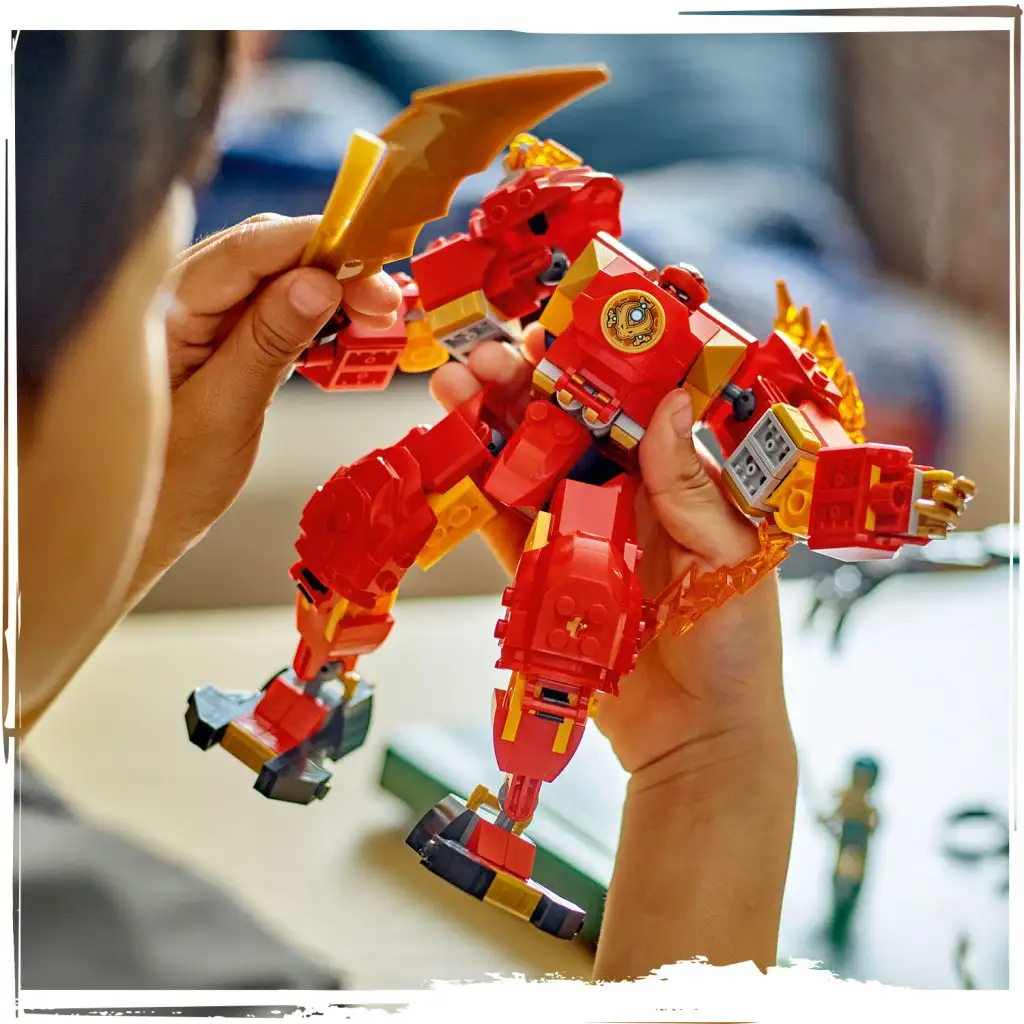 LEGO® Ninjago: Elementalny ognisty robot Kai (71808) kép 4