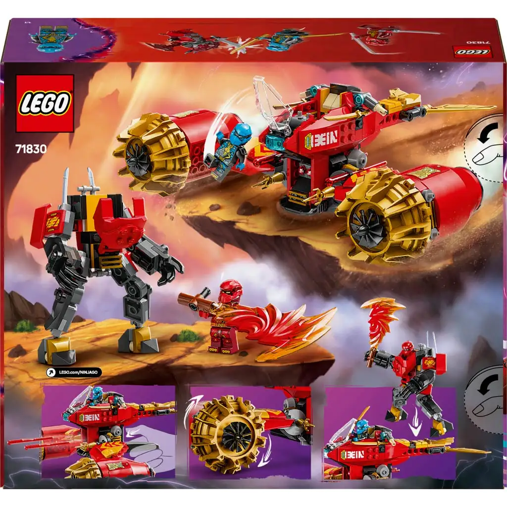 LEGO® Ninjago: Mech burzy Kaia (71830) kép 4
