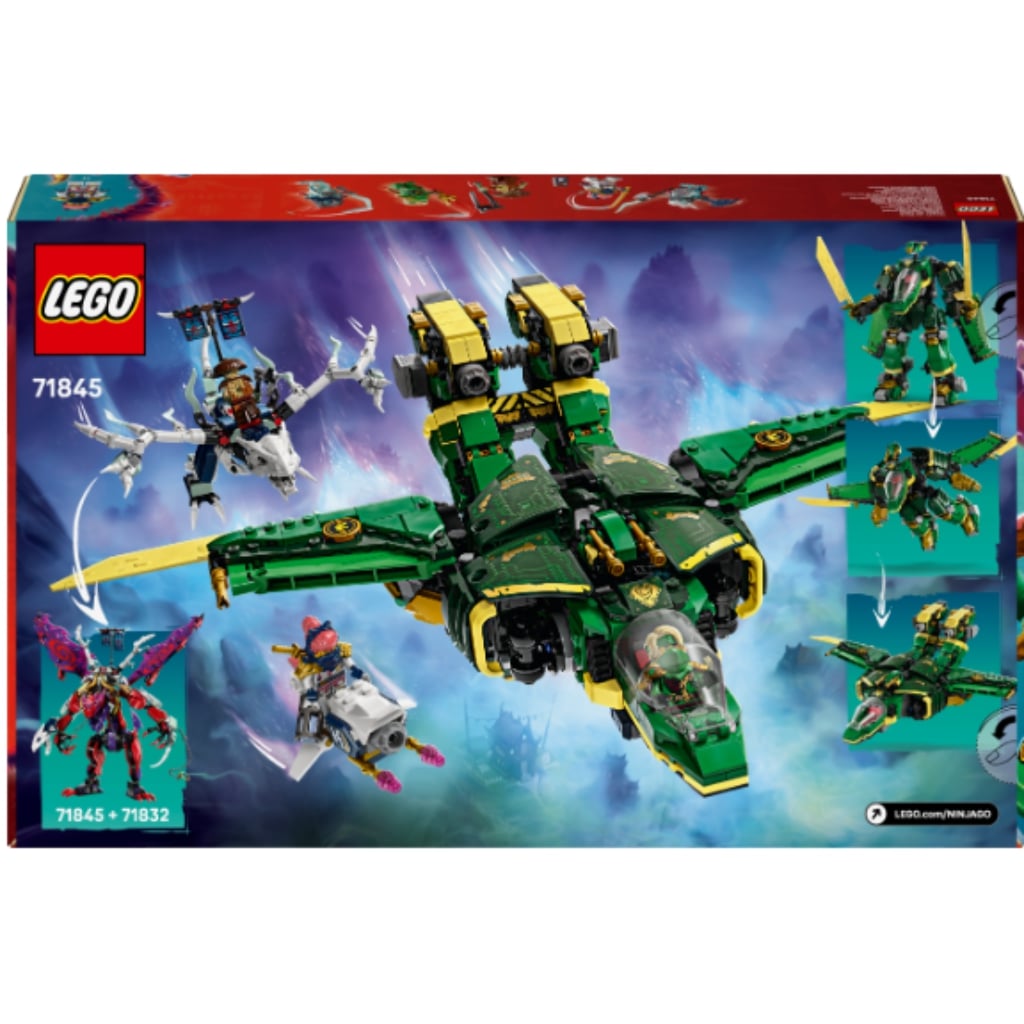 LEGO® Ninjago: Robot Lloyda, który można przekształcić w samolot (71845) kép 3