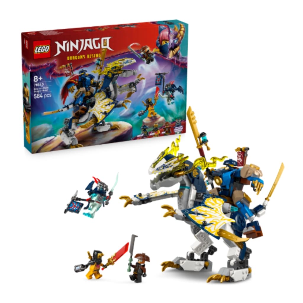 LEGO® Ninjago: Robot smoczego jeźdźca Rouge’a (71843) kép 1