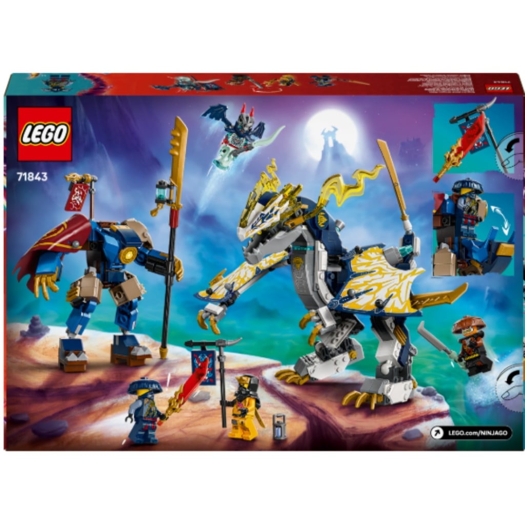LEGO® Ninjago: Robot smoczego jeźdźca Rouge’a (71843) kép 2