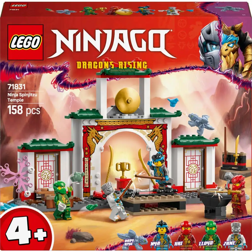LEGO® Ninjago: Świątynia Spinjitzu ninja (71831) kép 1
