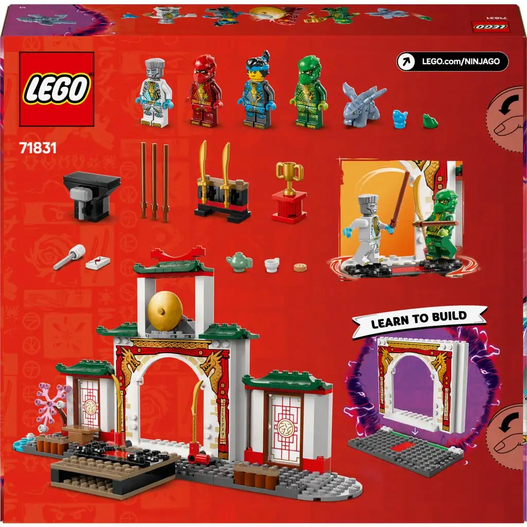 LEGO® Ninjago: Świątynia Spinjitzu ninja (71831) kép 2