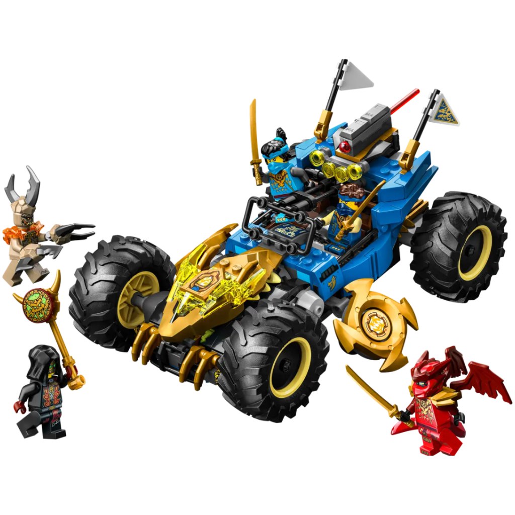 LEGO® Ninjago: Transformujący się samochód Jaya (71856) kép 3