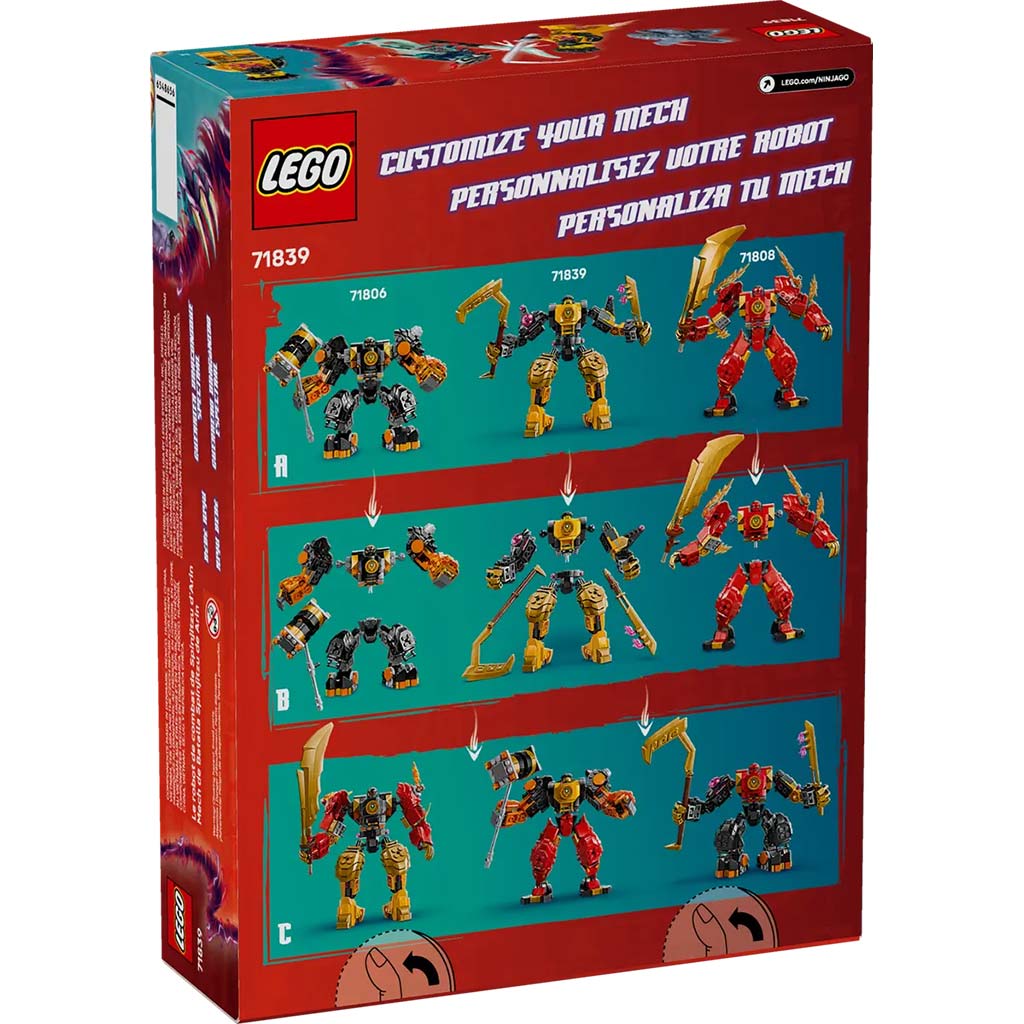 LEGO® Ninjago: Wojenny robot Arina Spinjitzu (71839) kép 2