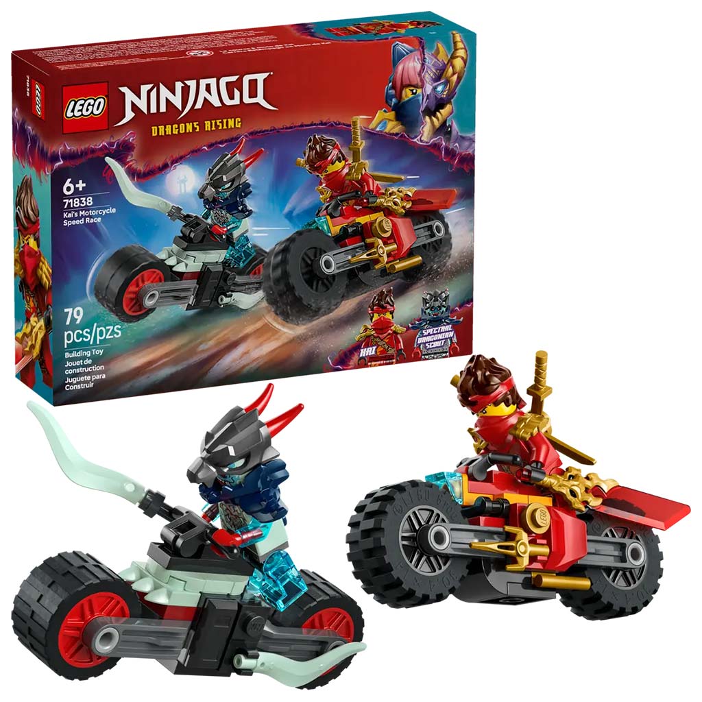 LEGO® Ninjago: Wyścig motocykli Kaia (71838) kép 1