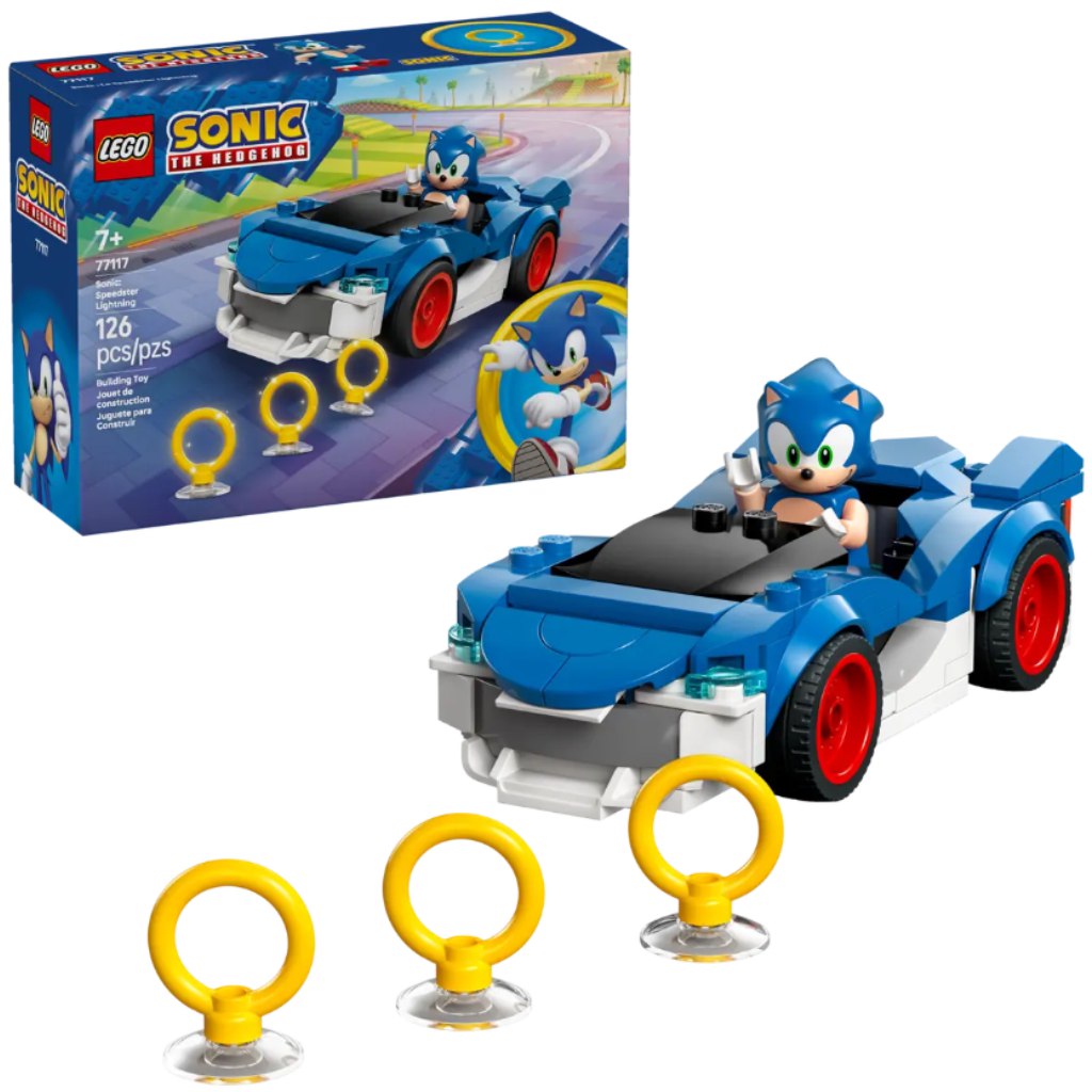 LEGO® Sonic the Hedgehog™: Sonic: Błyskawica Speedster (77117) kép 1