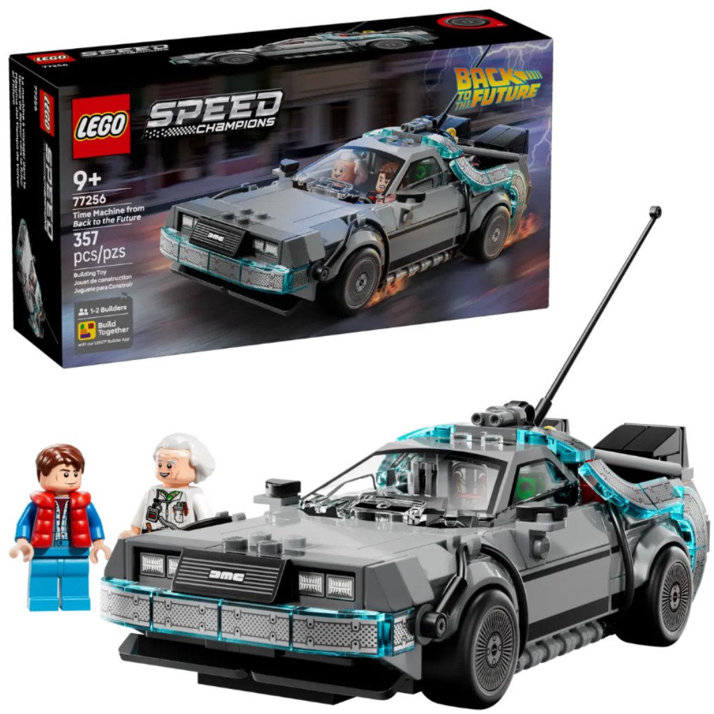 LEGO® Speed Champions: DeLorean z filmu Powrót do przyszłości (77256) kép 1
