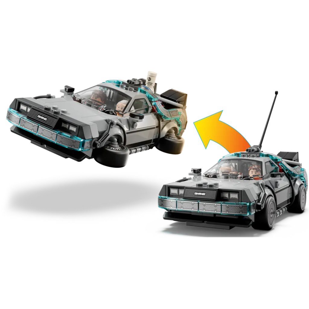 LEGO® Speed Champions: DeLorean z filmu Powrót do przyszłości (77256) kép 3