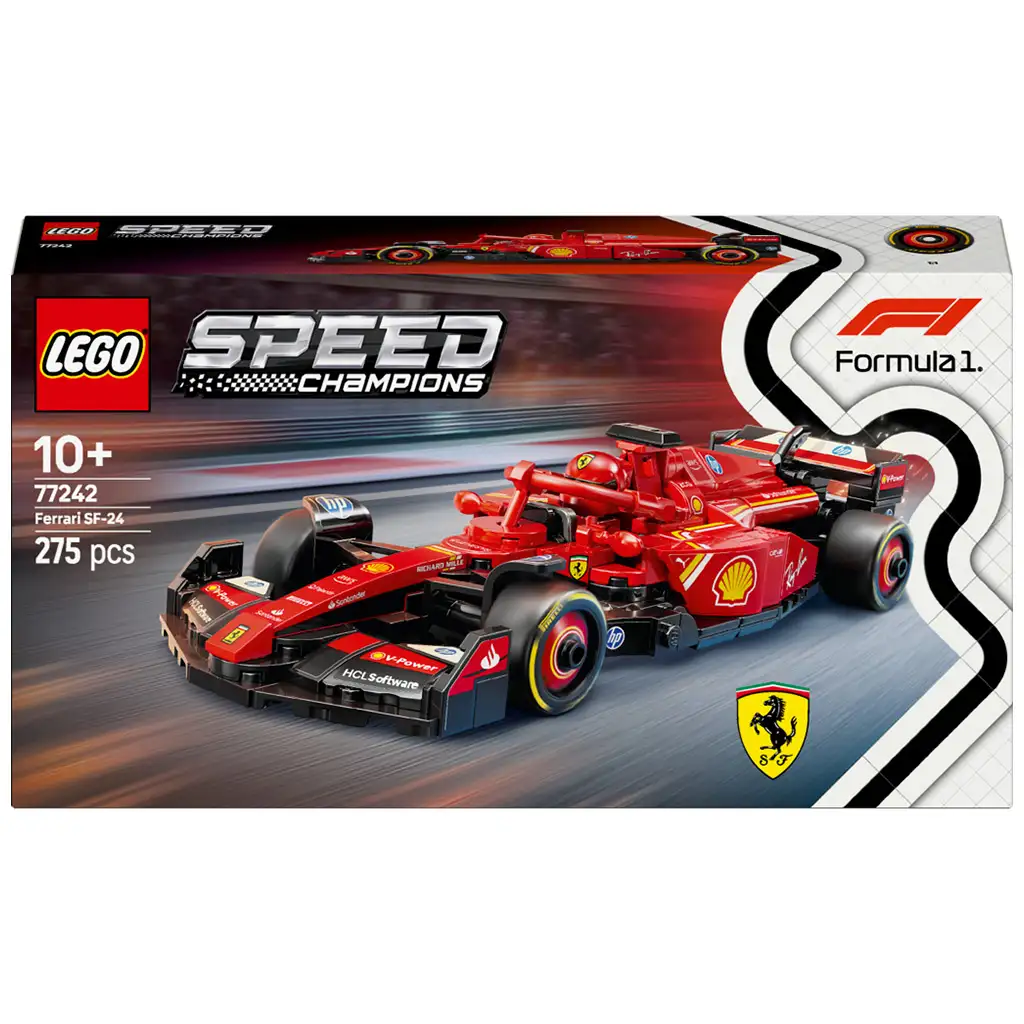LEGO® Speed Champions: Ferrari SF-24 F1® samochód wyścigowy (77242) kép 1