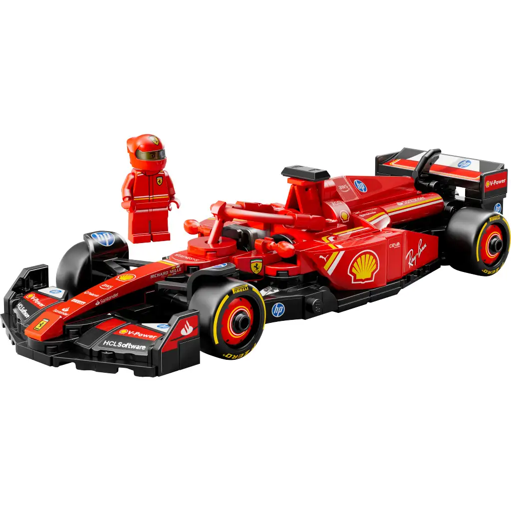 LEGO® Speed Champions: Ferrari SF-24 F1® samochód wyścigowy (77242) kép 3