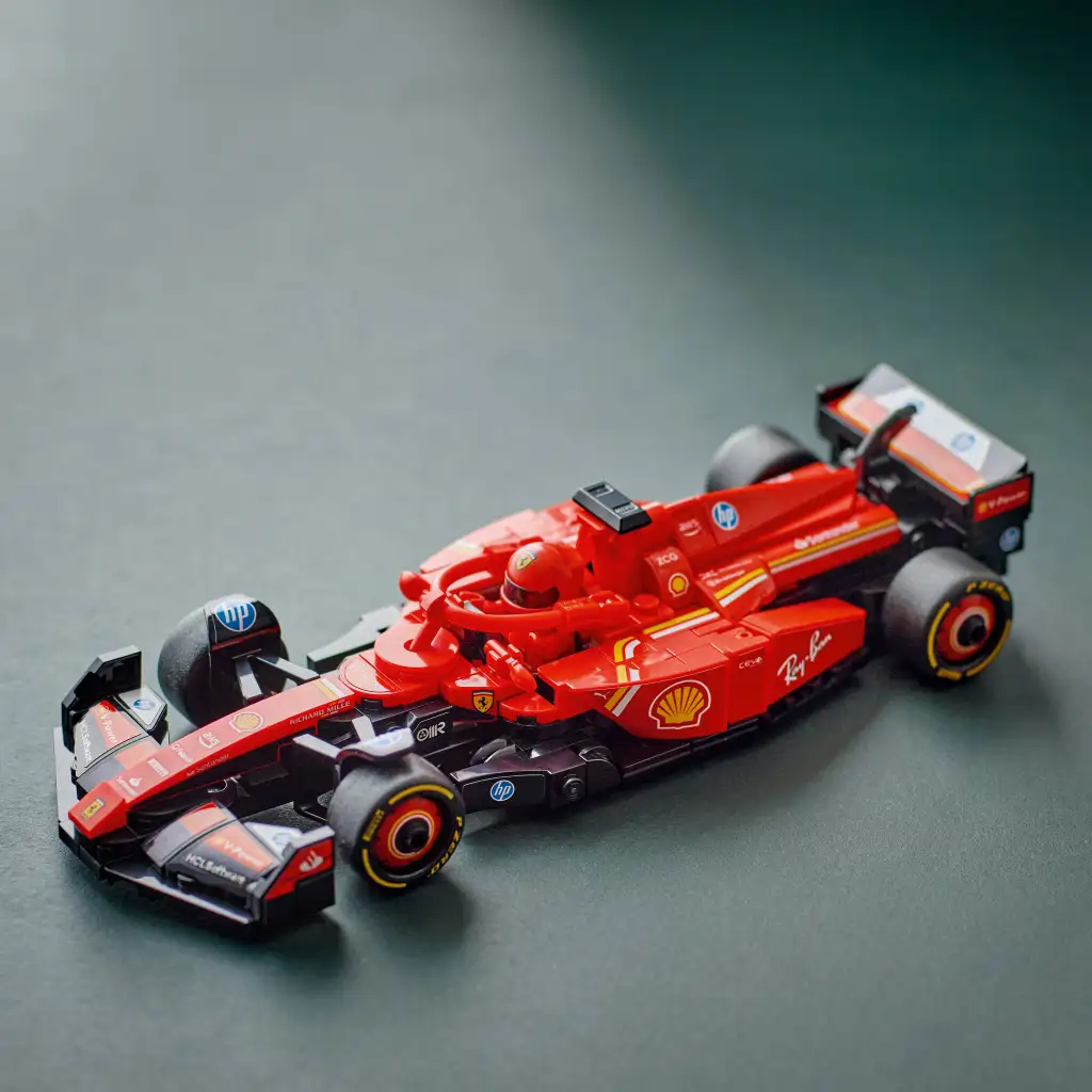 LEGO® Speed Champions: Ferrari SF-24 F1® samochód wyścigowy (77242) kép 5