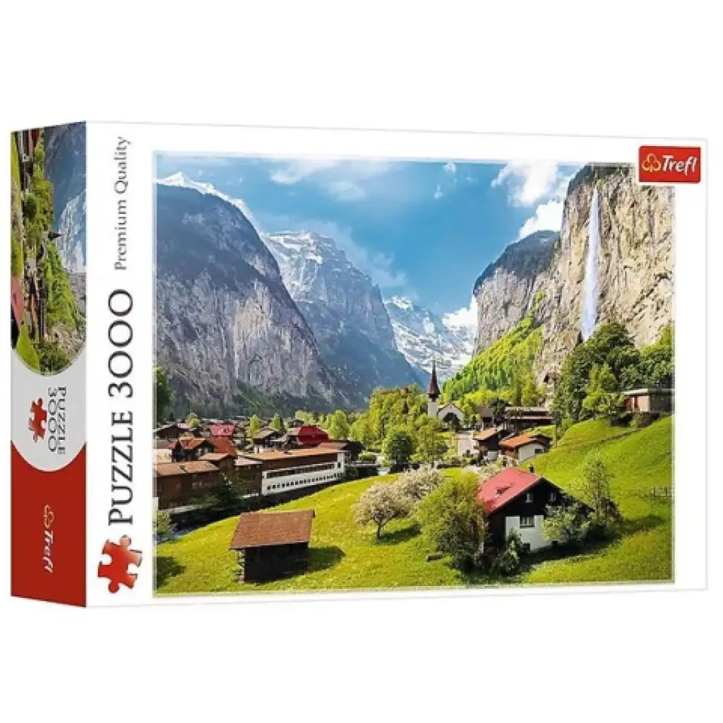 Lauterbrunnen, Szwajcaria puzle 3000 elementów - Trefl kép 1