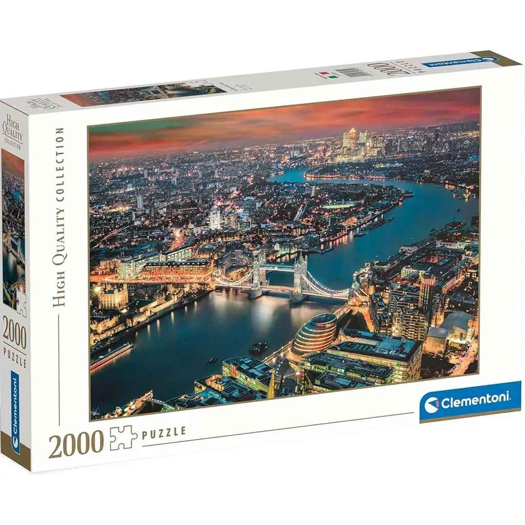Londyńska fotografia lotnicza HQC puzzle 2000 elementów - Clementoni kép 1