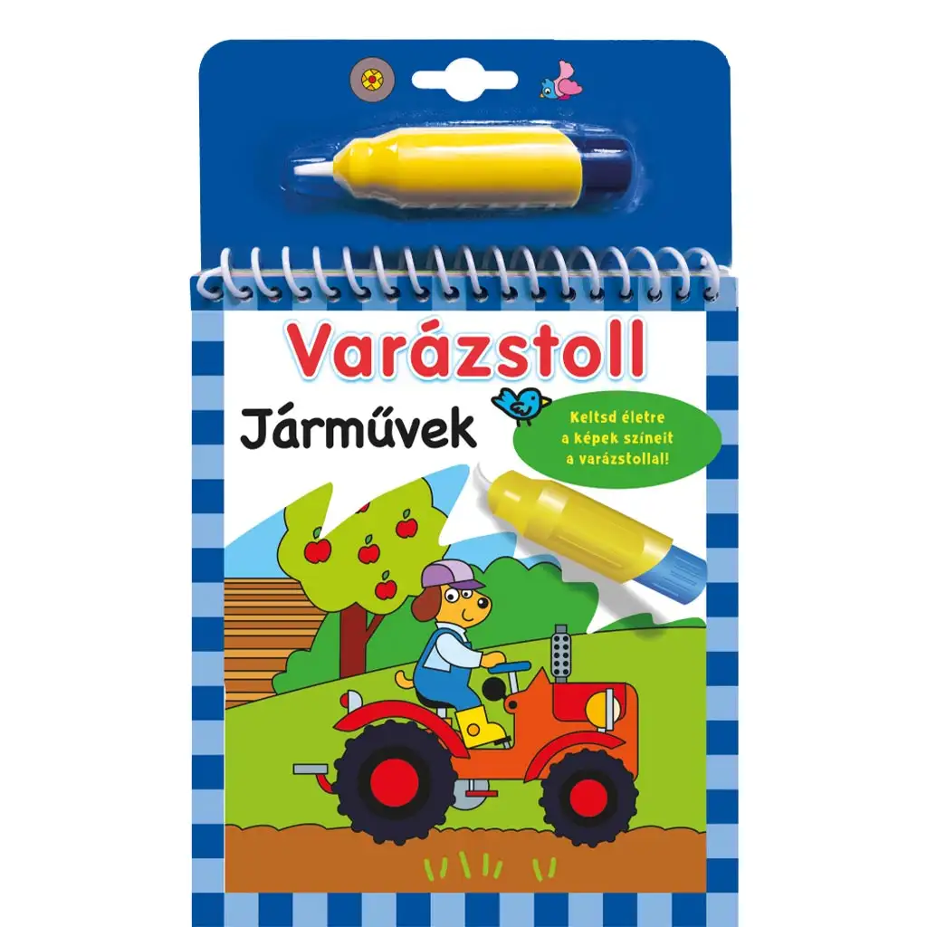 Magiczny długopis - Kolorowanka pojazdy kép 1