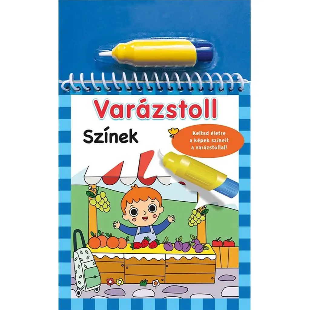 Magiczny długopis: Kolorowanka kép 1