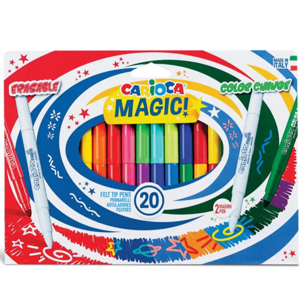 Magiczny zestaw markerów 20 sztuk - Carioca kép 1