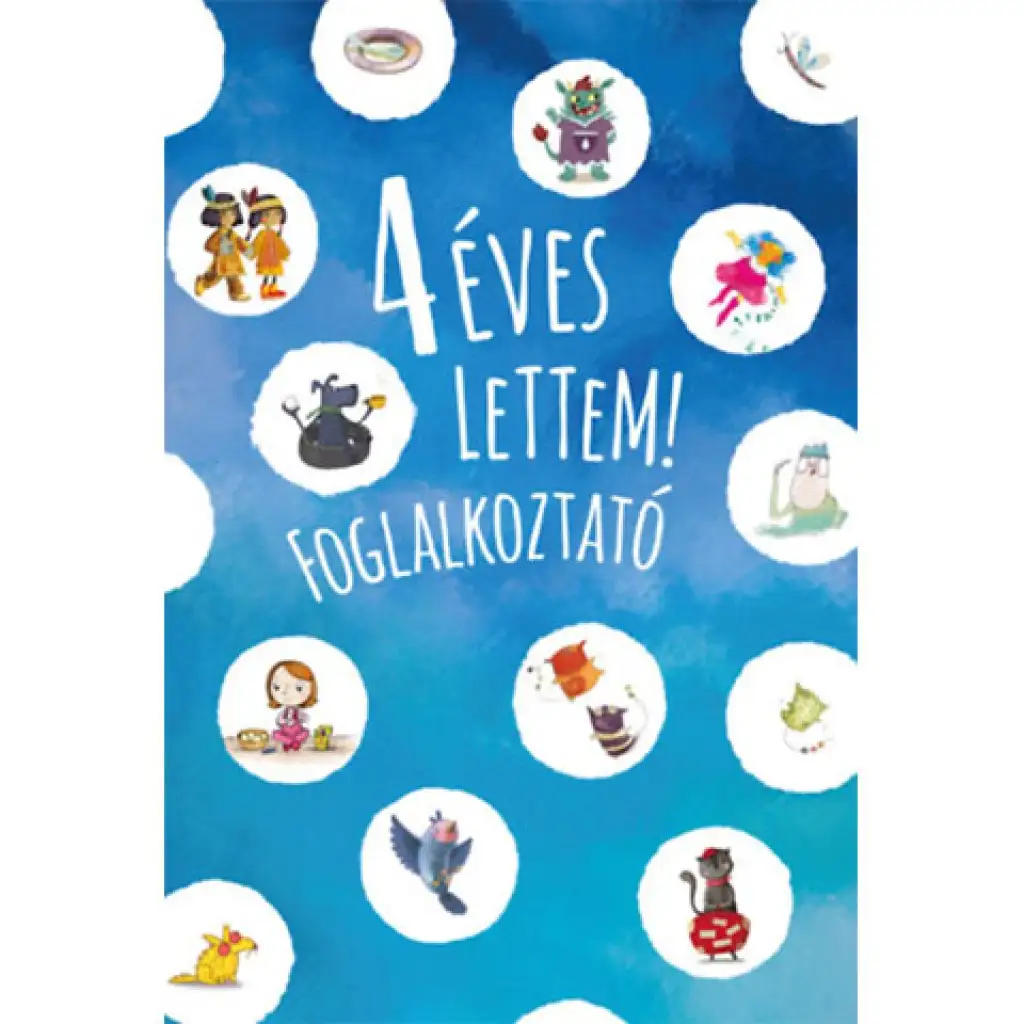 Mam 4 lata! książka edukacyjna - Pagony kép 1