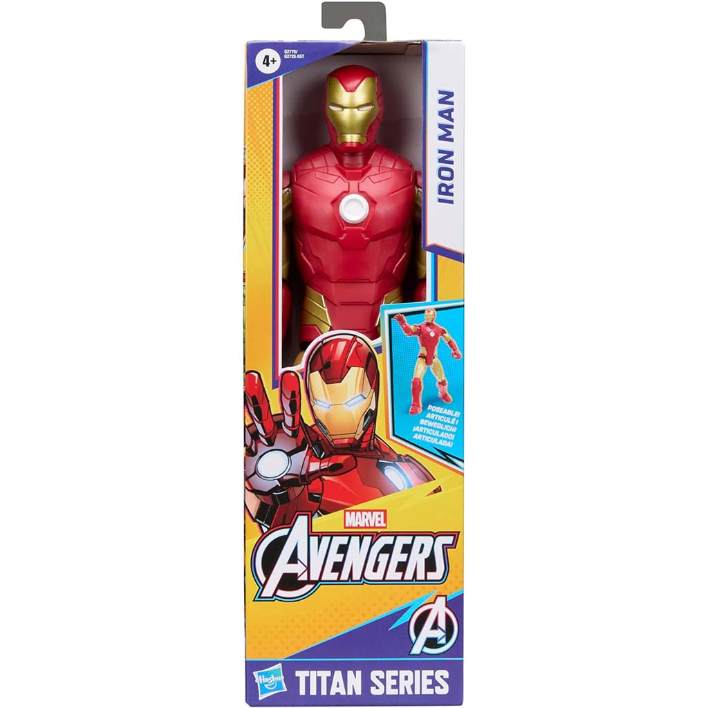 Marvel Avengers: Titan Series figurka Iron Mana 30 cm - Hasbro kép 1