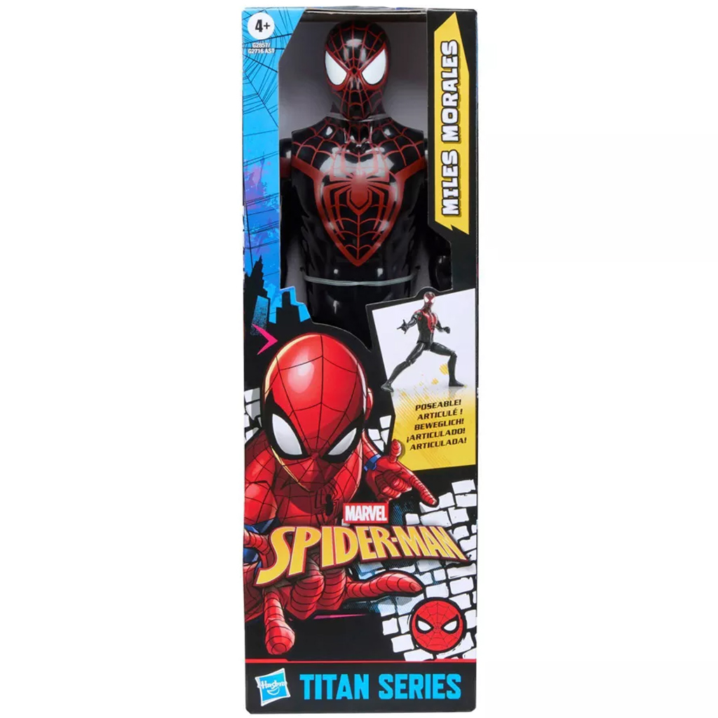 Marvel Avengers: Titan Series figurka Milesa Moralesa 30 cm - Hasbro kép 1