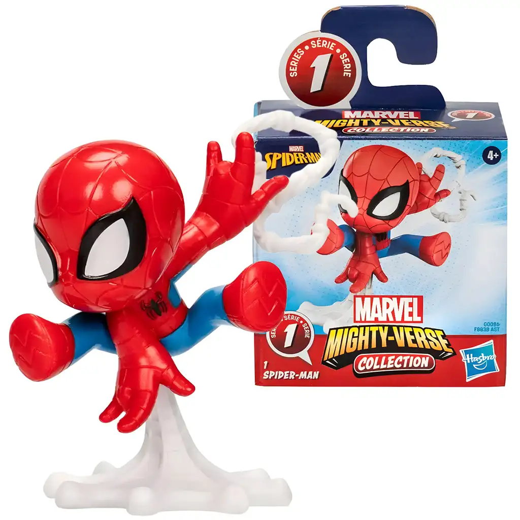 Marvel: Kolekcja Mighty-Verse - Mini figurka Spider-Man - Hasbro kép 1