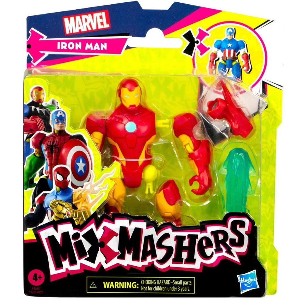 Marvel Mix Mashers: Avengers Iron Man figurka z akcesoriami - Hasbro kép 1