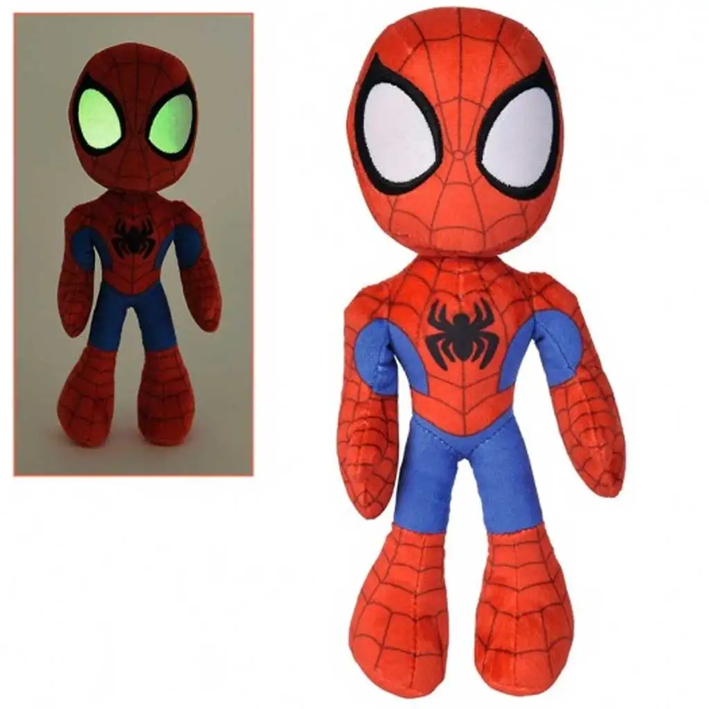 Marvel: Niesamowici przyjaciele - Spider-Man Pająk pluszowy z świecącymi w ciemności oczami 25 cm kép 1