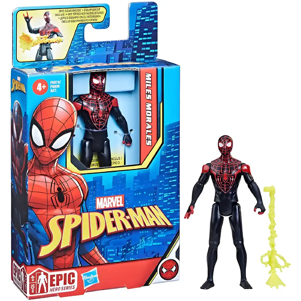 Marvel: Spider-Man - Miles Morales figurka akcji 10 cm - Hasbro kép 1