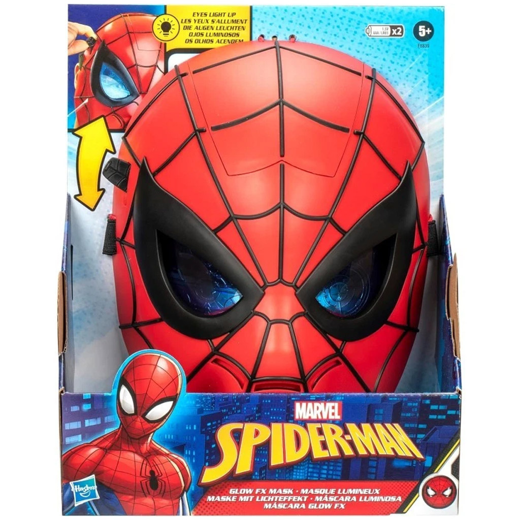 Marvel: Świecąca maska Spider-Mana - Hasbro kép 1