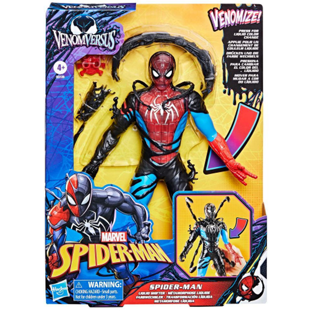Marvel VenomVersus Liquid Shifter Spider-Man figurka akcji - Hasbro kép 1