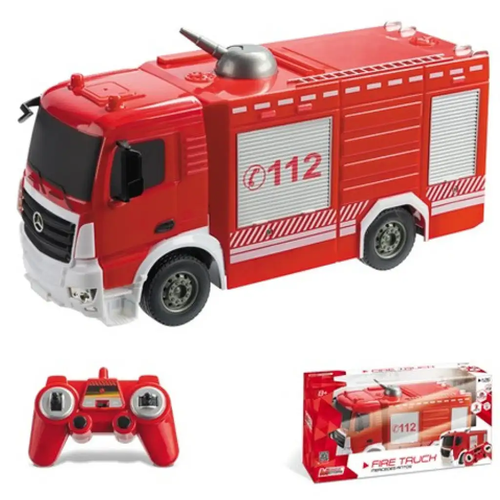 Mercedes Antos zdalnie sterowany wóz strażacki 1/26 - Mondo Motors kép 1