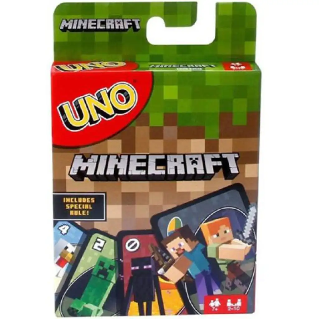 Minecraft UNO gra karciana - Mattel kép 1