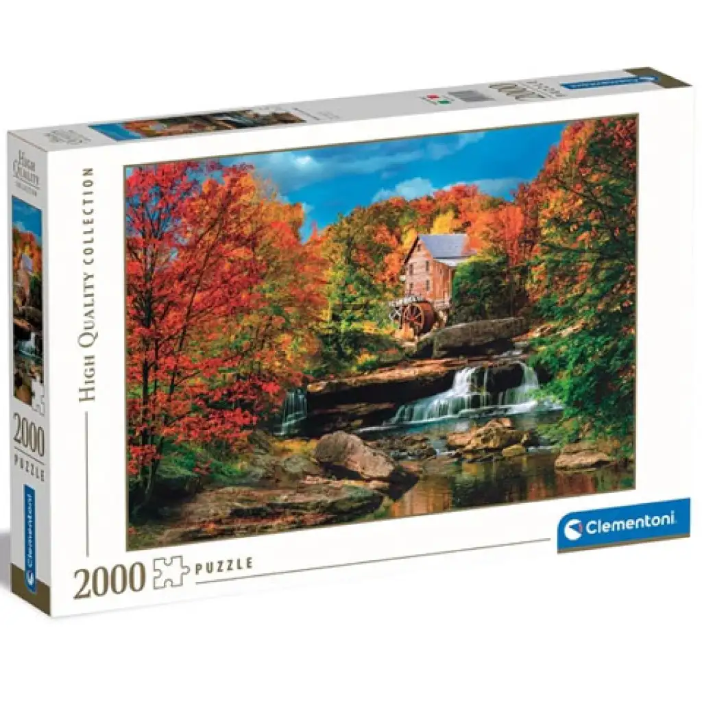 Młyn wodny w lesie HQC puzzle 2000 elementów - Clementoni kép 1