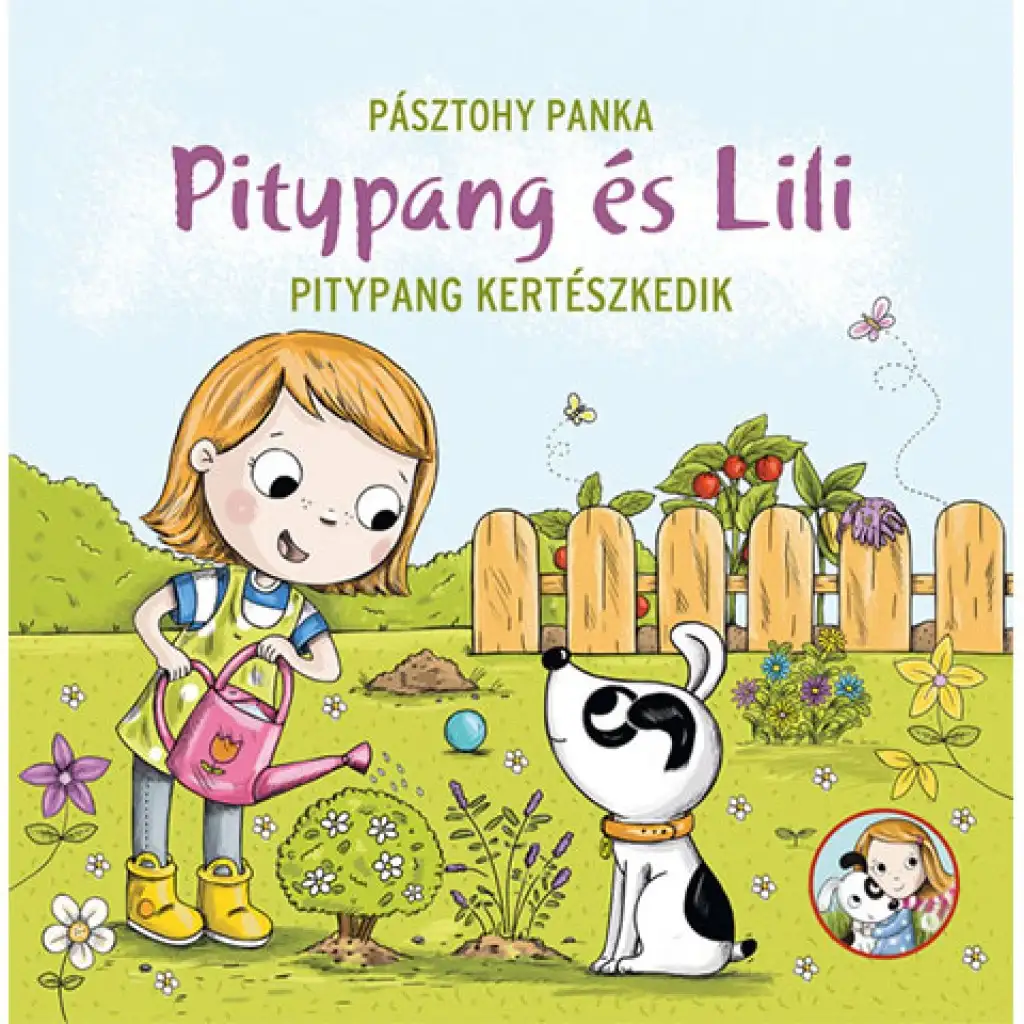 Mniszek i Lili – Mniszek zajmuje się ogrodem książka z bajkami kép 1