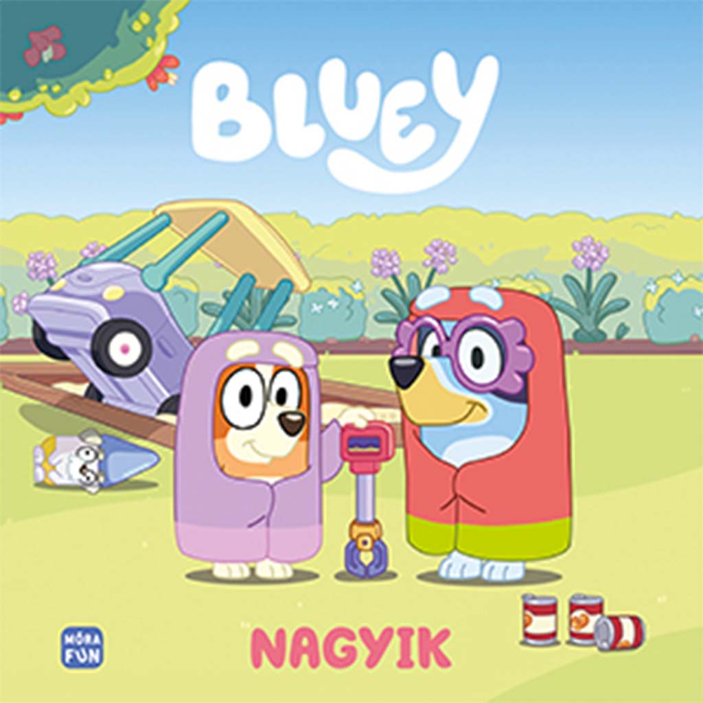 Móra: Bluey – Książeczka z bajkami o babciach kép 1